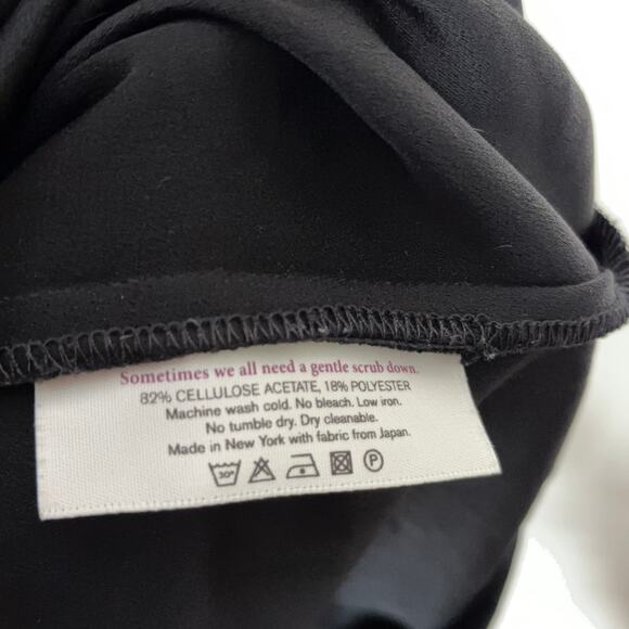 MM LAFLEUR The Tory Dress Black Crepe {MM47} - Picture 7 of 7